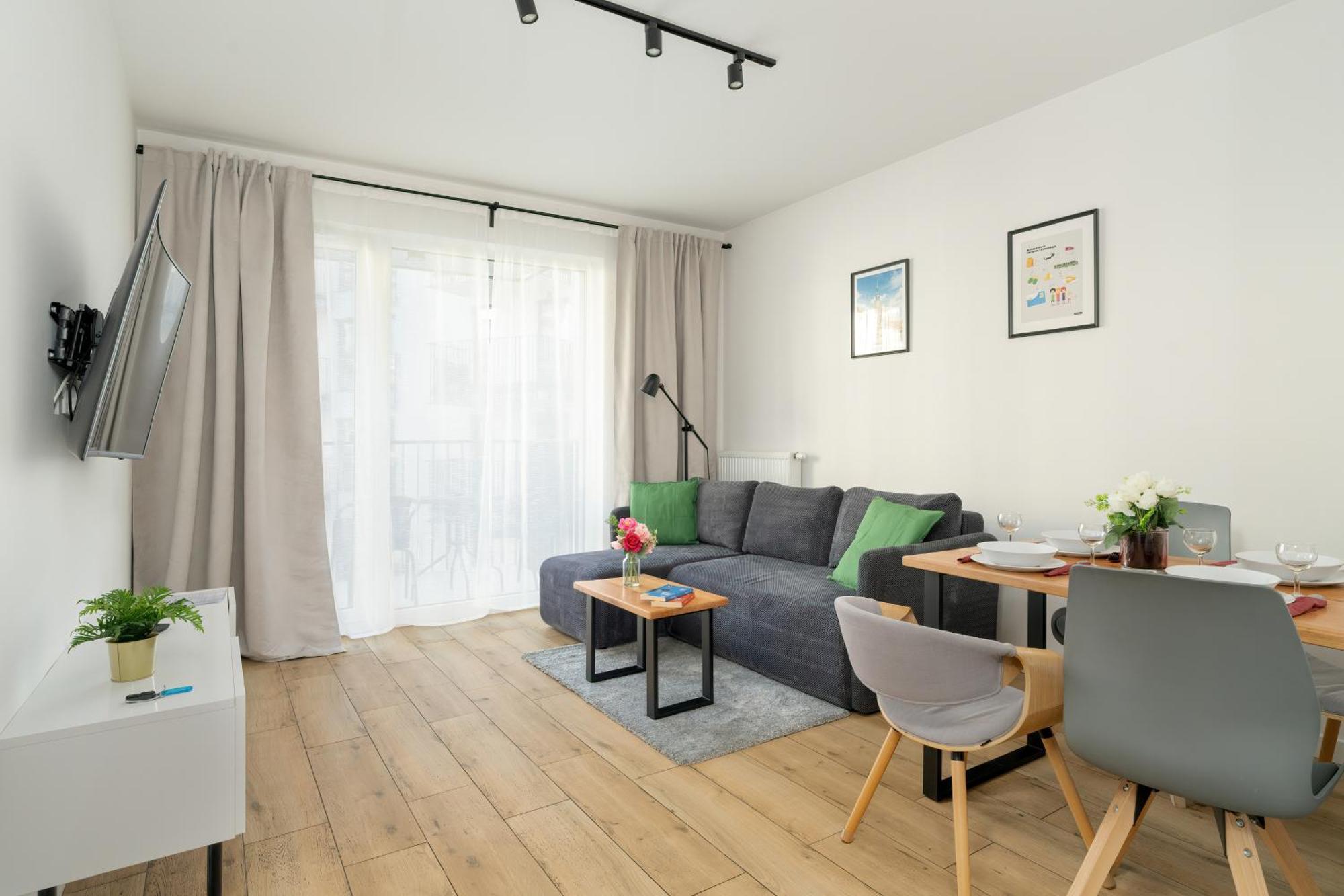 Stylish & Comfy Garbary Apartments With Parking By Noclegi Renters Poznaň Exteriér fotografie