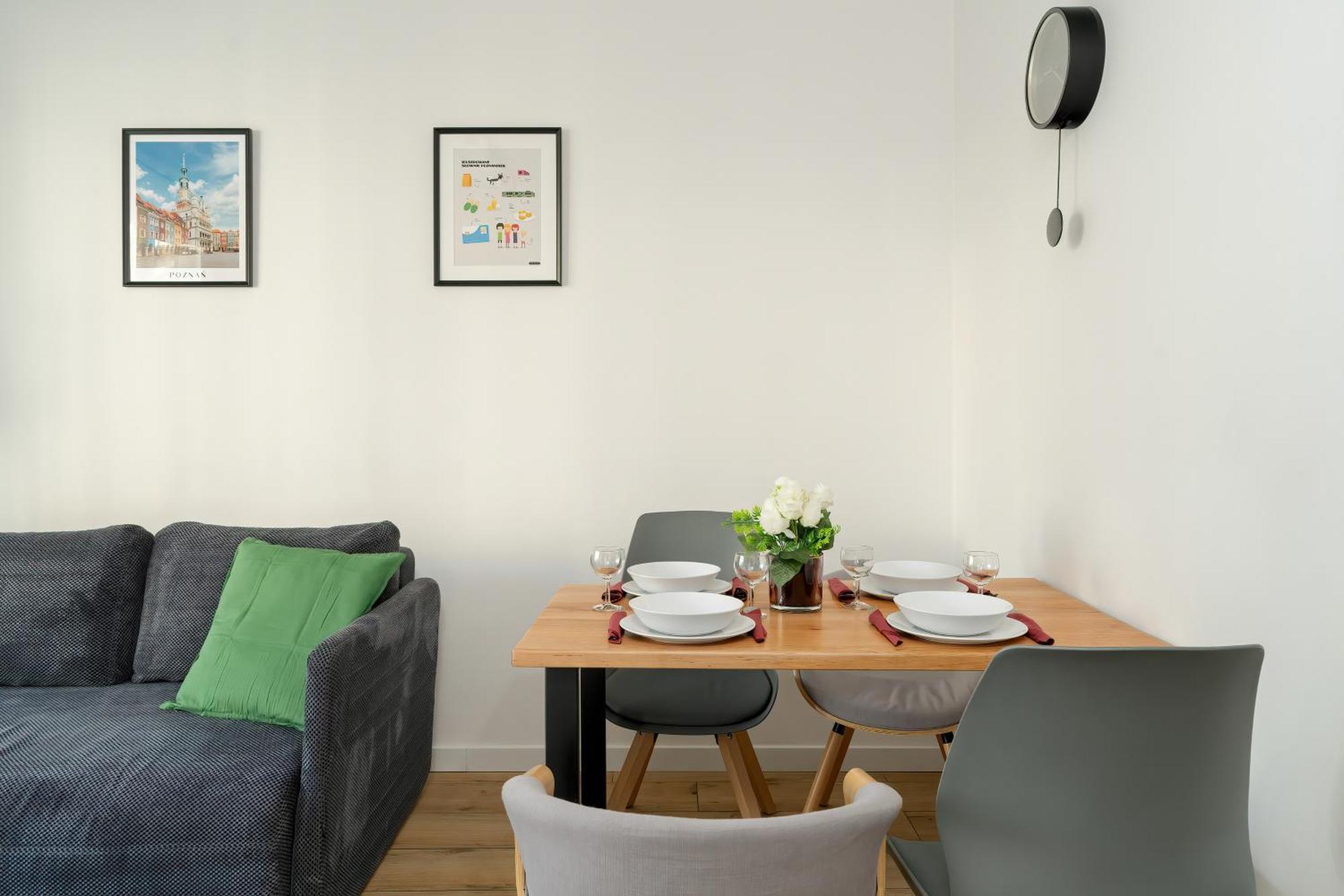 Stylish & Comfy Garbary Apartments With Parking By Noclegi Renters Poznaň Exteriér fotografie